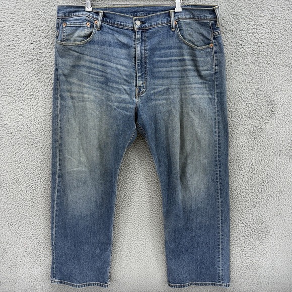 Levi's 569 Men's Size 42x30‎ Loose Fit Straight Leg Denim Jeans READ - Picture 1 of 10